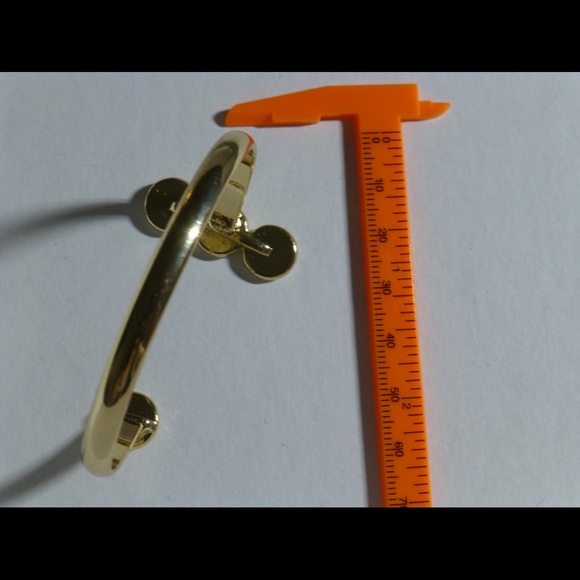 Banana republic bangle cuff gold cream brown - Picture 7 of 14